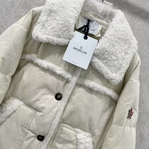 Cheap Moncler Coat Long Sleeved For Women #1376585 Replica Wholesale [$172.00 USD] [ITEM#1376585] on Replica Moncler Coat