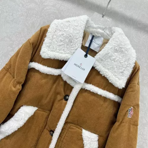 Cheap Moncler Coat Long Sleeved For Women #1376586 Replica Wholesale [$172.00 USD] [ITEM#1376586] on Replica Moncler Coat