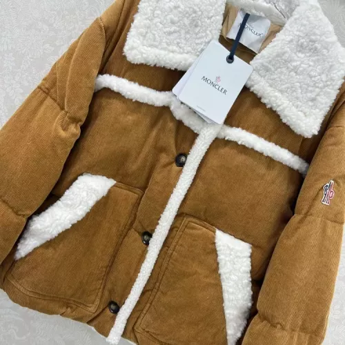 Cheap Moncler Coat Long Sleeved For Women #1376586 Replica Wholesale [$172.00 USD] [ITEM#1376586] on Replica Moncler Coat