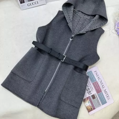 Cheap Prada Coat Sleeveless For Women #1376594 Replica Wholesale [$323.97 USD] [ITEM#1376594] on Replica Prada Coat