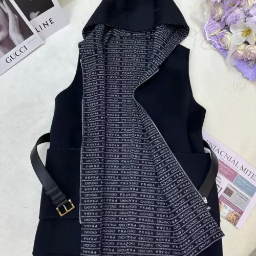 Cheap Prada Coat Sleeveless For Women #1376595 Replica Wholesale [$323.97 USD] [ITEM#1376595] on Replica Prada Coat