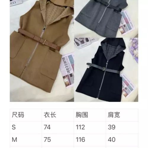 Cheap Prada Coat Sleeveless For Women #1376595 Replica Wholesale [$323.97 USD] [ITEM#1376595] on Replica Prada Coat