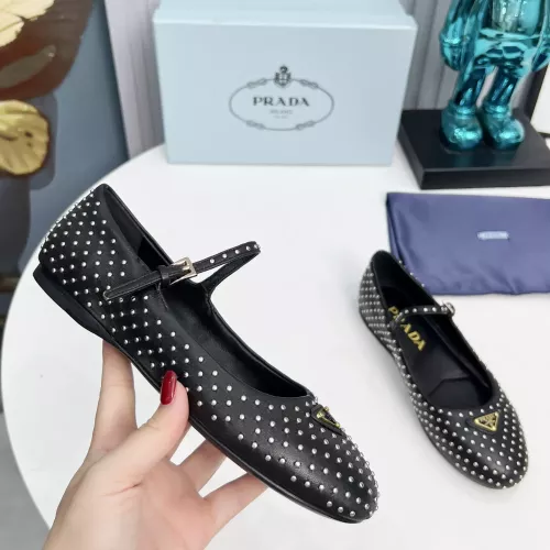 Cheap Prada Flat Shoes For Women #1376597 Replica Wholesale [$115.00 USD] [ITEM#1376597] on Replica Prada Flat Shoes