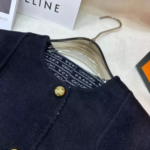 Cheap Prada Coat Long Sleeved For Women #1376599 Replica Wholesale [$350.41 USD] [ITEM#1376599] on Replica Prada Coat