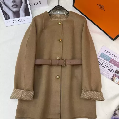 Prada Coat Long Sleeved For Women #1376600