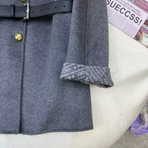 Cheap Prada Coat Long Sleeved For Women #1376601 Replica Wholesale [$350.41 USD] [ITEM#1376601] on Replica Prada Coat