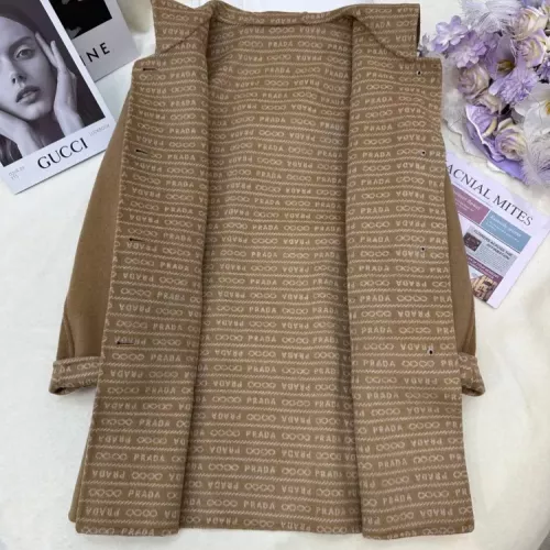 Cheap Prada Coat Long Sleeved For Women #1376602 Replica Wholesale [$350.41 USD] [ITEM#1376602] on Replica Prada Coat