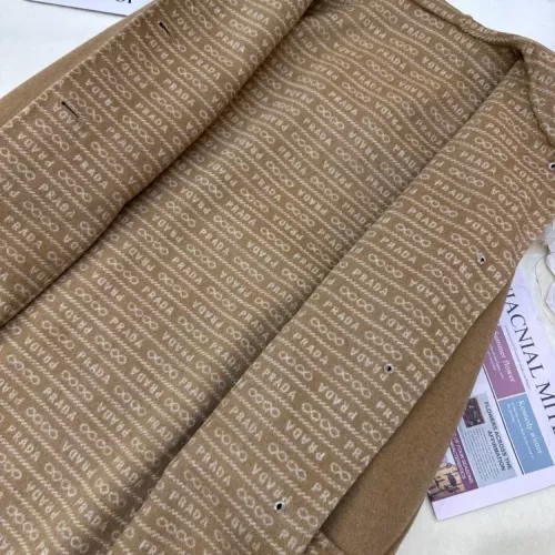 Cheap Prada Coat Long Sleeved For Women #1376602 Replica Wholesale [$350.41 USD] [ITEM#1376602] on Replica Prada Coat