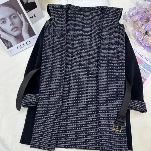 Cheap Prada Coat Long Sleeved For Women #1376604 Replica Wholesale [$350.41 USD] [ITEM#1376604] on Replica Prada Coats