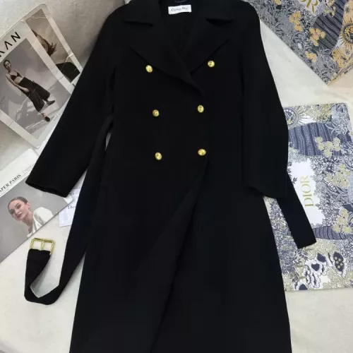 Christian Dior Coat Long Sleeved For Women #1376605