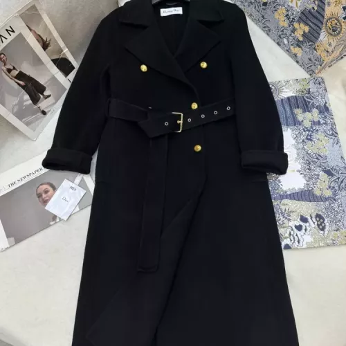 Cheap Christian Dior Coat Long Sleeved For Women #1376605 Replica Wholesale [$343.80 USD] [ITEM#1376605] on Replica Christian Dior Coats