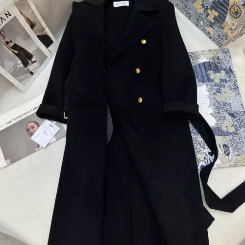 Cheap Christian Dior Coat Long Sleeved For Women #1376605 Replica Wholesale [$343.80 USD] [ITEM#1376605] on Replica Christian Dior Coats