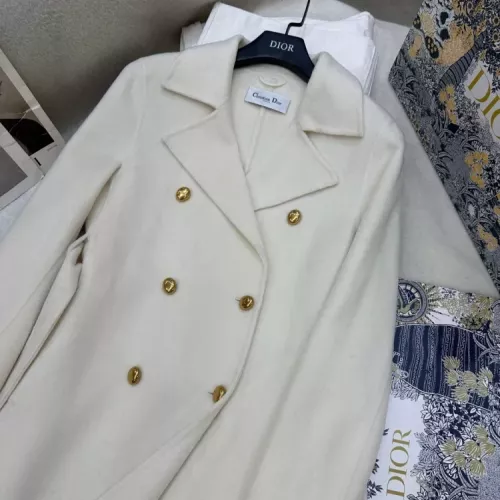 Cheap Christian Dior Coat Long Sleeved For Women #1376606 Replica Wholesale [$343.80 USD] [ITEM#1376606] on Replica Christian Dior Coats
