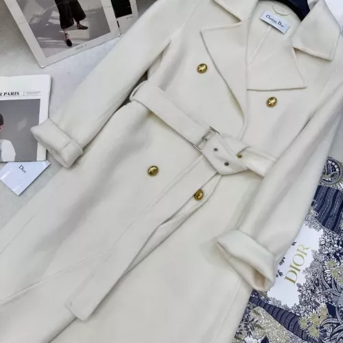 Cheap Christian Dior Coat Long Sleeved For Women #1376606 Replica Wholesale [$343.80 USD] [ITEM#1376606] on Replica Christian Dior Coats