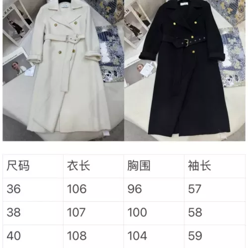 Cheap Christian Dior Coat Long Sleeved For Women #1376606 Replica Wholesale [$343.80 USD] [ITEM#1376606] on Replica Christian Dior Coats
