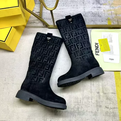 Cheap Fendi Fashion Boots For Women #1376610 Replica Wholesale [$130.00 USD] [ITEM#1376610] on Replica Fendi Fashion Boots