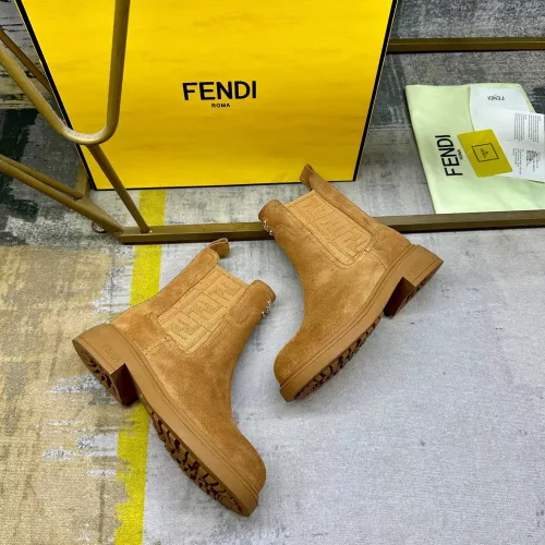 Cheap Fendi Fashion Boots For Women #1376611 Replica Wholesale [$115.00 USD] [ITEM#1376611] on Replica Fendi Fashion Boots
