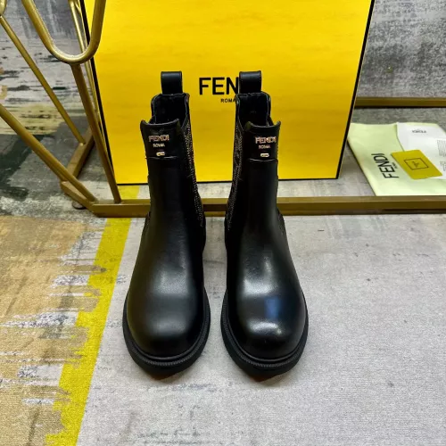 Cheap Fendi Fashion Boots For Women #1376613 Replica Wholesale [$115.00 USD] [ITEM#1376613] on Replica Fendi Fashion Boots
