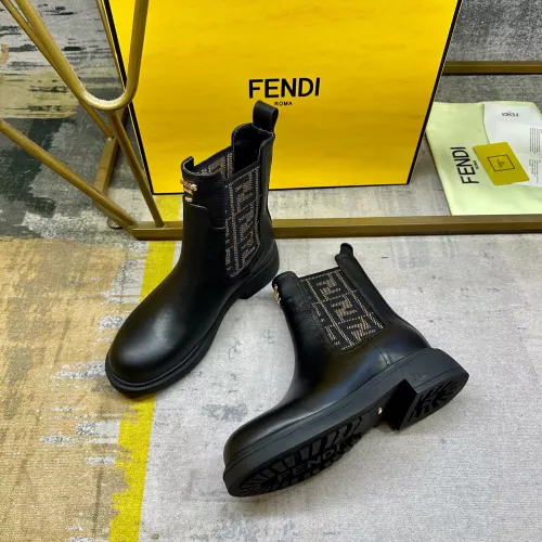 Cheap Fendi Fashion Boots For Women #1376613 Replica Wholesale [$115.00 USD] [ITEM#1376613] on Replica Fendi Fashion Boots