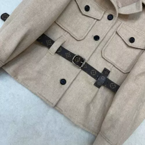 Cheap Louis Vuitton LV Coat Long Sleeved For Women #1376621 Replica Wholesale [$409.92 USD] [ITEM#1376621] on Replica Louis Vuitton LV Coat