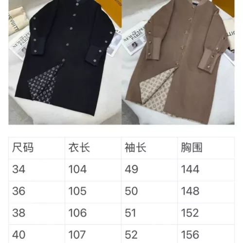 Cheap Louis Vuitton LV Coat Long Sleeved For Women #1376626 Replica Wholesale [$409.92 USD] [ITEM#1376626] on Replica Louis Vuitton LV Coat