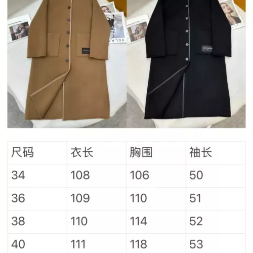 Cheap Louis Vuitton LV Coat Long Sleeved For Women #1376629 Replica Wholesale [$409.92 USD] [ITEM#1376629] on Replica Louis Vuitton LV Coat