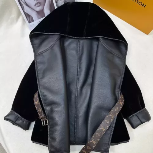 Cheap Louis Vuitton LV Coat Long Sleeved For Women #1376633 Replica Wholesale [$416.53 USD] [ITEM#1376633] on Replica Louis Vuitton LV Coat