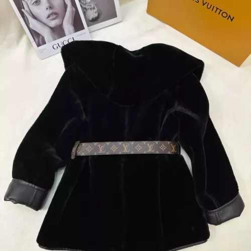 Cheap Louis Vuitton LV Coat Long Sleeved For Women #1376633 Replica Wholesale [$416.53 USD] [ITEM#1376633] on Replica Louis Vuitton LV Coat