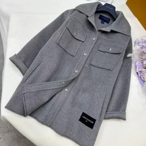 Cheap Louis Vuitton LV Coat Long Sleeved For Women #1376636 Replica Wholesale [$416.53 USD] [ITEM#1376636] on Replica Louis Vuitton LV Coat