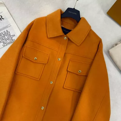 Cheap Louis Vuitton LV Coat Long Sleeved For Women #1376640 Replica Wholesale [$416.53 USD] [ITEM#1376640] on Replica Louis Vuitton LV Coat