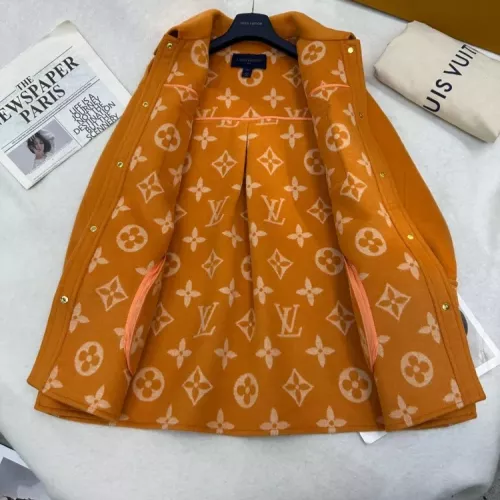Cheap Louis Vuitton LV Coat Long Sleeved For Women #1376640 Replica Wholesale [$416.53 USD] [ITEM#1376640] on Replica Louis Vuitton LV Coat