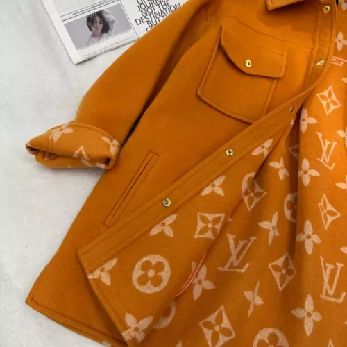 Cheap Louis Vuitton LV Coat Long Sleeved For Women #1376640 Replica Wholesale [$416.53 USD] [ITEM#1376640] on Replica Louis Vuitton LV Coat