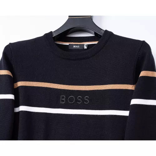 Cheap Boss Sweaters Long Sleeved For Men #1376641 Replica Wholesale [$45.00 USD] [ITEM#1376641] on Replica Boss Sweaters