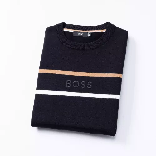 Cheap Boss Sweaters Long Sleeved For Men #1376641 Replica Wholesale [$45.00 USD] [ITEM#1376641] on Replica Boss Sweaters