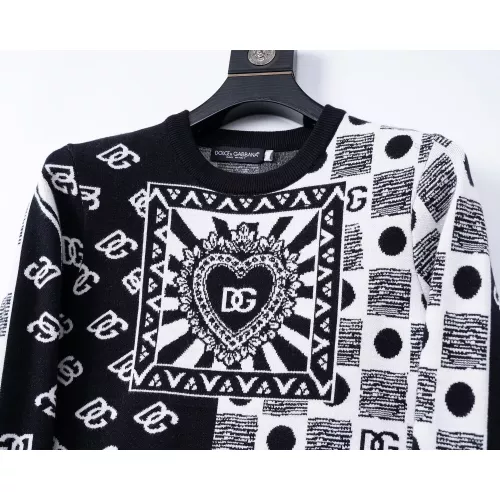 Cheap Dolce &amp; Gabbana D&amp;G Sweaters Long Sleeved For Men #1376645 Replica Wholesale [$45.00 USD] [ITEM#1376645] on Replica Dolce &amp; Gabbana D&amp;G Sweaters