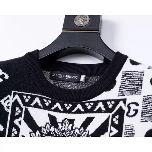 Cheap Dolce &amp; Gabbana D&amp;G Sweaters Long Sleeved For Men #1376645 Replica Wholesale [$45.00 USD] [ITEM#1376645] on Replica Dolce &amp; Gabbana D&amp;G Sweaters