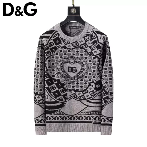Cheap Dolce &amp; Gabbana D&amp;G Sweaters Long Sleeved For Men #1376646 Replica Wholesale [$45.00 USD] [ITEM#1376646] on Replica Dolce &amp; Gabbana D&amp;G Sweaters