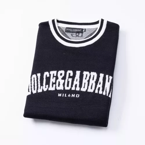 Cheap Dolce &amp; Gabbana D&amp;G Sweaters Long Sleeved For Men #1376647 Replica Wholesale [$45.00 USD] [ITEM#1376647] on Replica Dolce &amp; Gabbana D&amp;G Sweaters