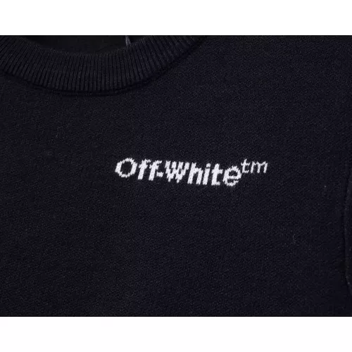 Cheap Off-White Sweaters Long Sleeved For Men #1376651 Replica Wholesale [$45.00 USD] [ITEM#1376651] on Replica Off-White Sweaters