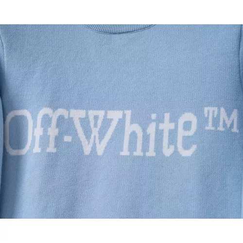 Cheap Off-White Sweaters Long Sleeved For Men #1376652 Replica Wholesale [$45.00 USD] [ITEM#1376652] on Replica Off-White Sweaters