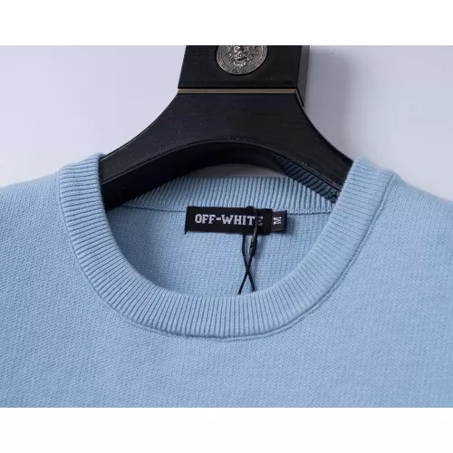 Cheap Off-White Sweaters Long Sleeved For Men #1376652 Replica Wholesale [$45.00 USD] [ITEM#1376652] on Replica Off-White Sweaters
