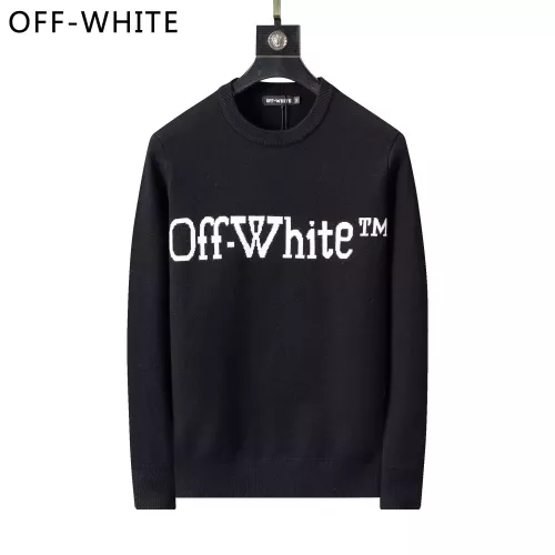 Cheap Off-White Sweaters Long Sleeved For Men #1376653 Replica Wholesale [$45.00 USD] [ITEM#1376653] on Replica Off-White Sweaters