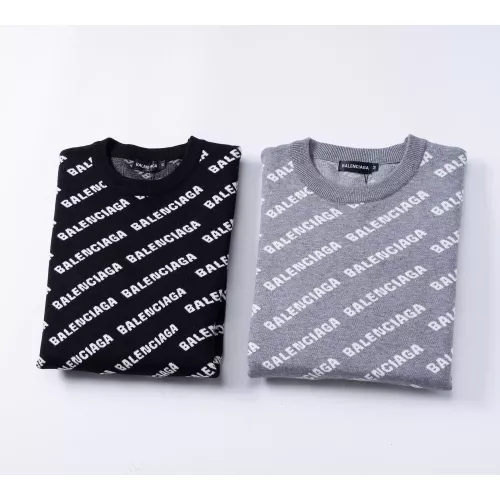 Cheap Balenciaga Sweaters Long Sleeved For Men #1376665 Replica Wholesale [$45.00 USD] [ITEM#1376665] on Replica Balenciaga Sweaters