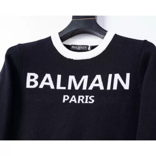 Cheap Balmain Sweaters Long Sleeved For Men #1376666 Replica Wholesale [$45.00 USD] [ITEM#1376666] on Replica Balmain Sweaters