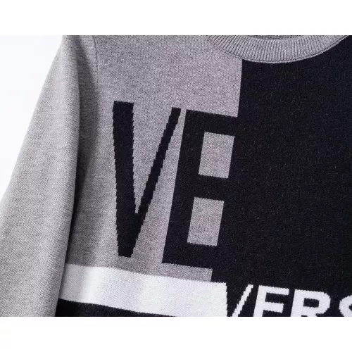 Cheap Versace Sweaters Long Sleeved For Men #1376671 Replica Wholesale [$45.00 USD] [ITEM#1376671] on Replica Versace Sweaters