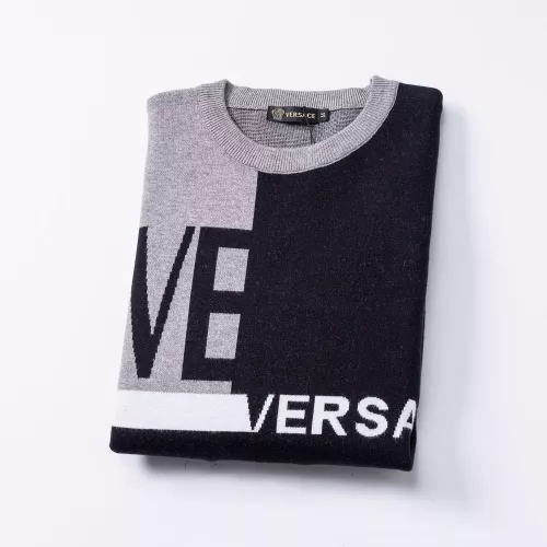 Cheap Versace Sweaters Long Sleeved For Men #1376671 Replica Wholesale [$45.00 USD] [ITEM#1376671] on Replica Versace Sweaters