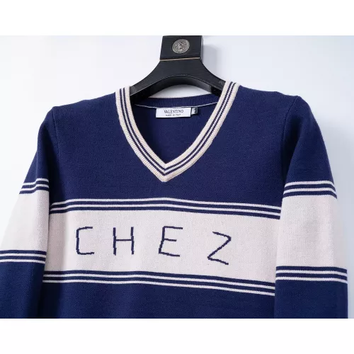 Cheap Valentino Sweaters Long Sleeved For Men #1376676 Replica Wholesale [$45.00 USD] [ITEM#1376676] on Replica Valentino Sweaters