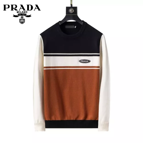 Prada Sweaters Long Sleeved For Men #1376678
