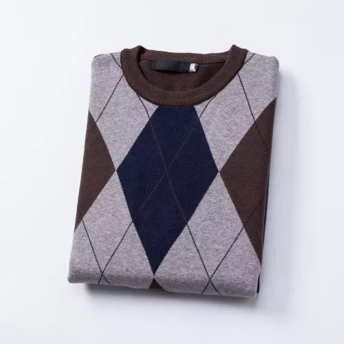 Cheap Prada Sweaters Long Sleeved For Men #1376680 Replica Wholesale [$45.00 USD] [ITEM#1376680] on Replica Prada Sweaters