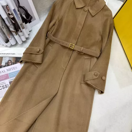 Cheap Fendi Coat Long Sleeved For Women #1376682 Replica Wholesale [$409.92 USD] [ITEM#1376682] on Replica Fendi Coats